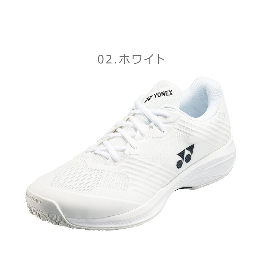 YONEX テニスシューズ ホワイト ワイドフィットダイヤル　23,5 YONEX（ヨネックス） テニスシューズ メンズ レディース パワー