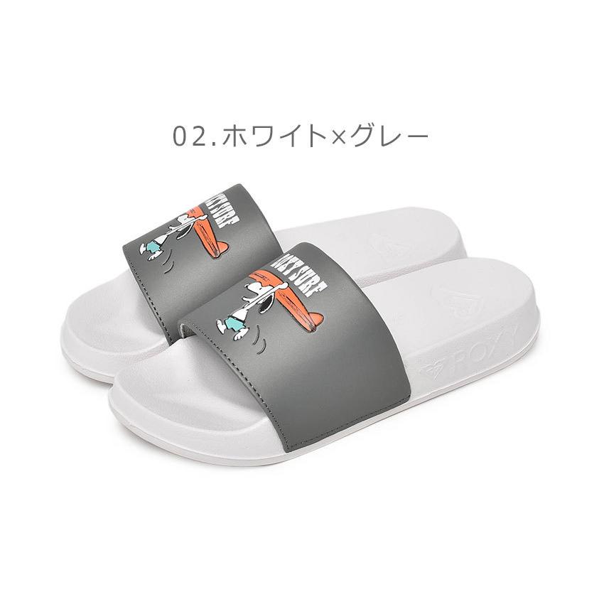 ロキシー サンダル レディース Peanuts Slippy Roxy Rsd ブラック 低価格の ホワイト 白 スヌーピー ビーサン ビーチサンダル 海 黒