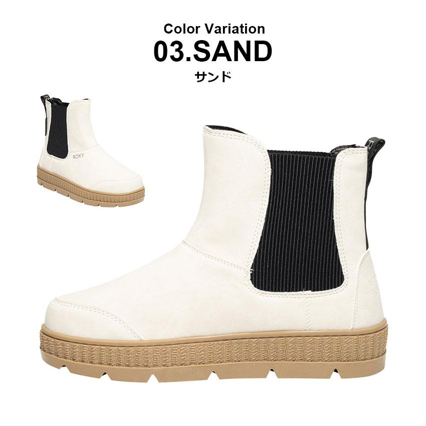 ROXY（ロキシー） ブーツ レディース デイドーン 3 サイドゴアブーツ