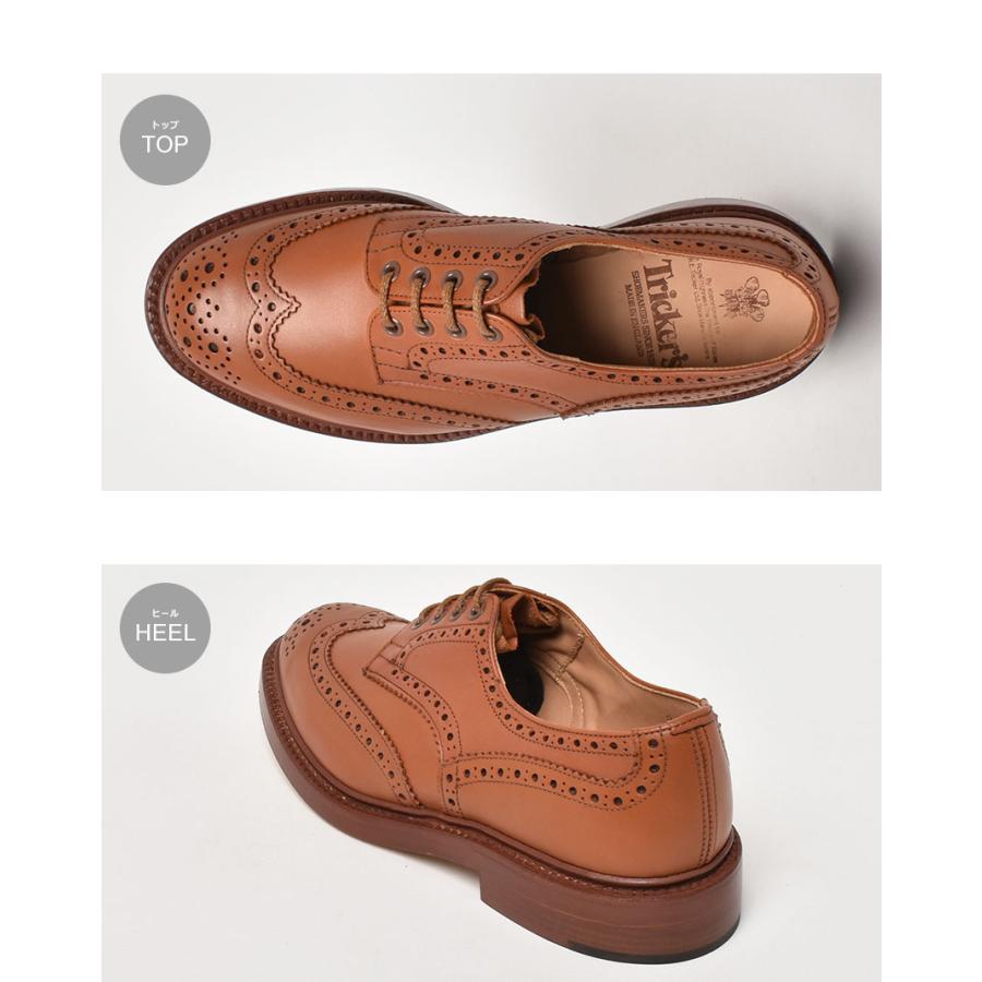 トリッカーズ カジュアルシューズ メンズ バートン TRICKER’S 5633 ブラウン 茶 ブランド カジュアル ビジネス パーティー 短靴の画像