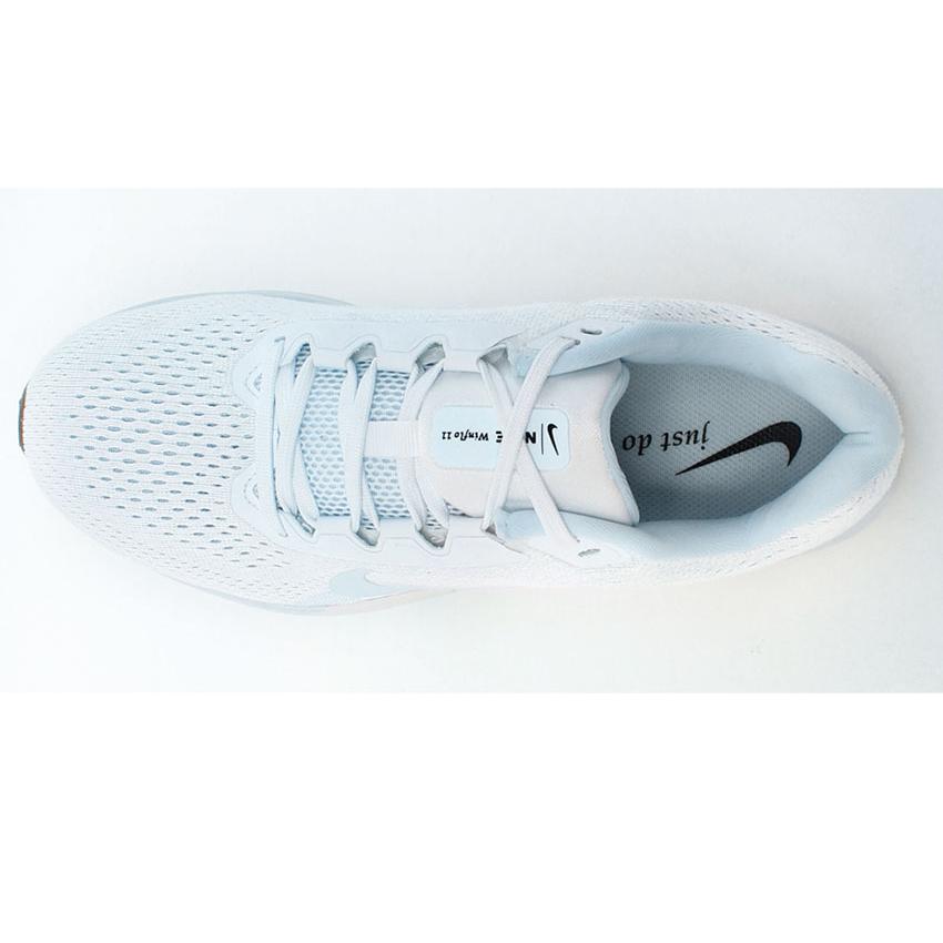 ナイキ ランニングシューズ メンズ エアウィンフロー11 NIKE FJ9509 ブルー 青 スニーカー 靴 ランシュー スポーツ ブランド ロゴの画像