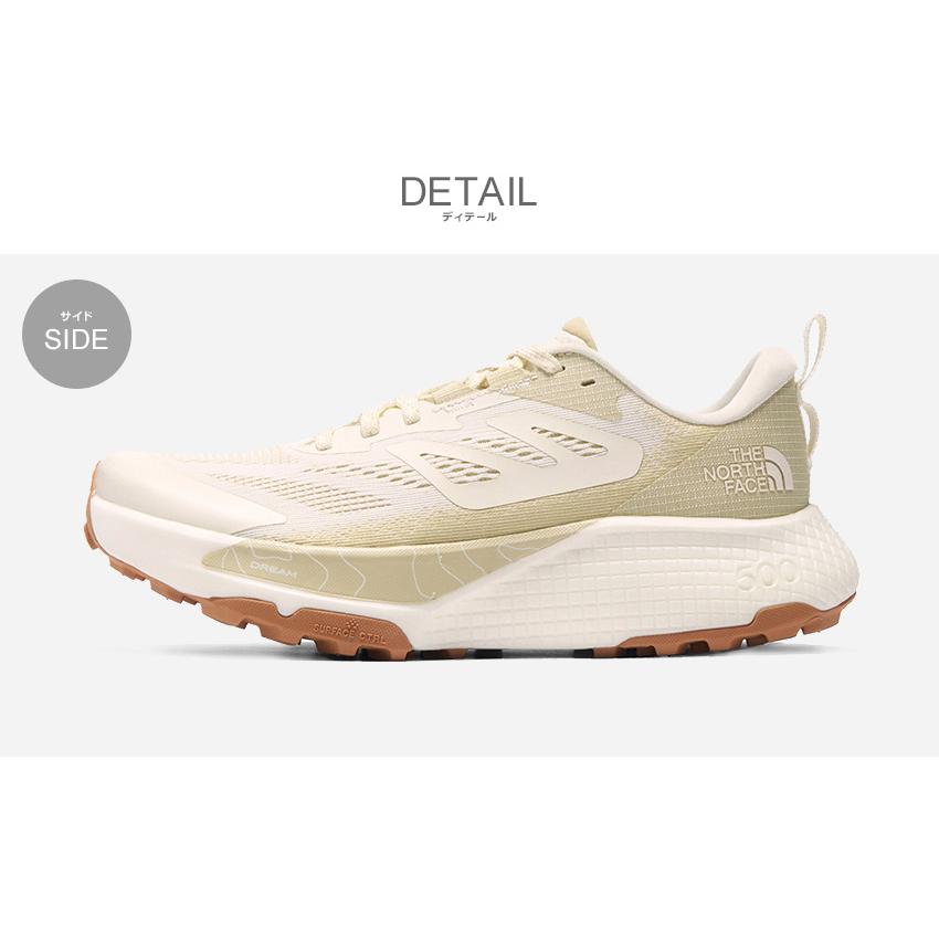 The North Face ランニングシューズ ベージュ 25.5 - ウォーキング 