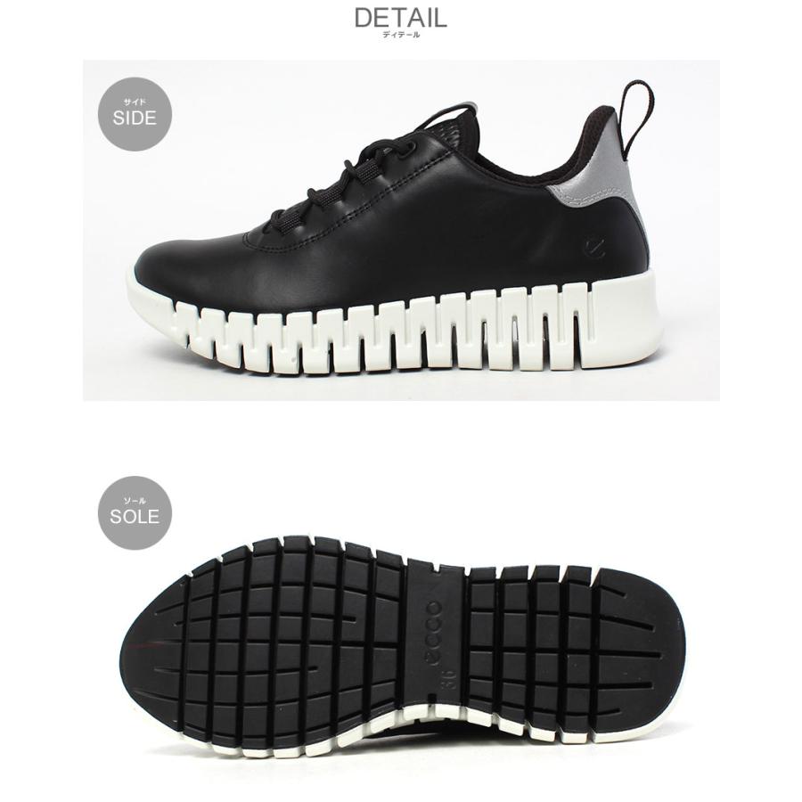 ecco（エコー） スニーカー レディース GRUUV ECCO 218203 ホワイト 白