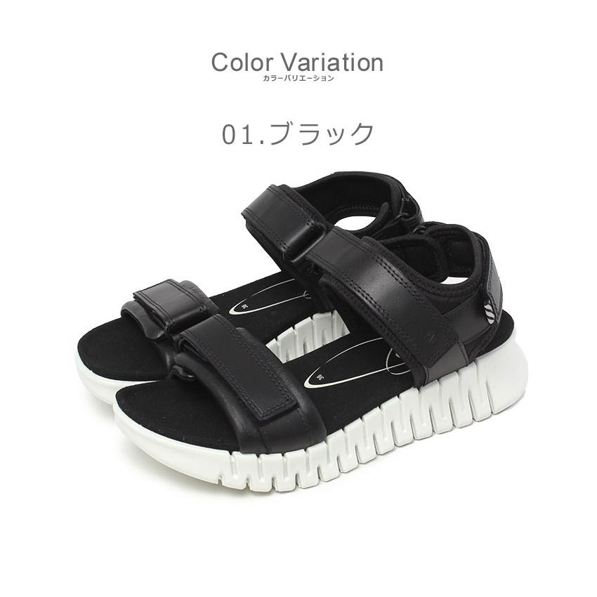 ecco（エコー） サンダル レディース GRUUV SOL ECCO 213103 ブラック
