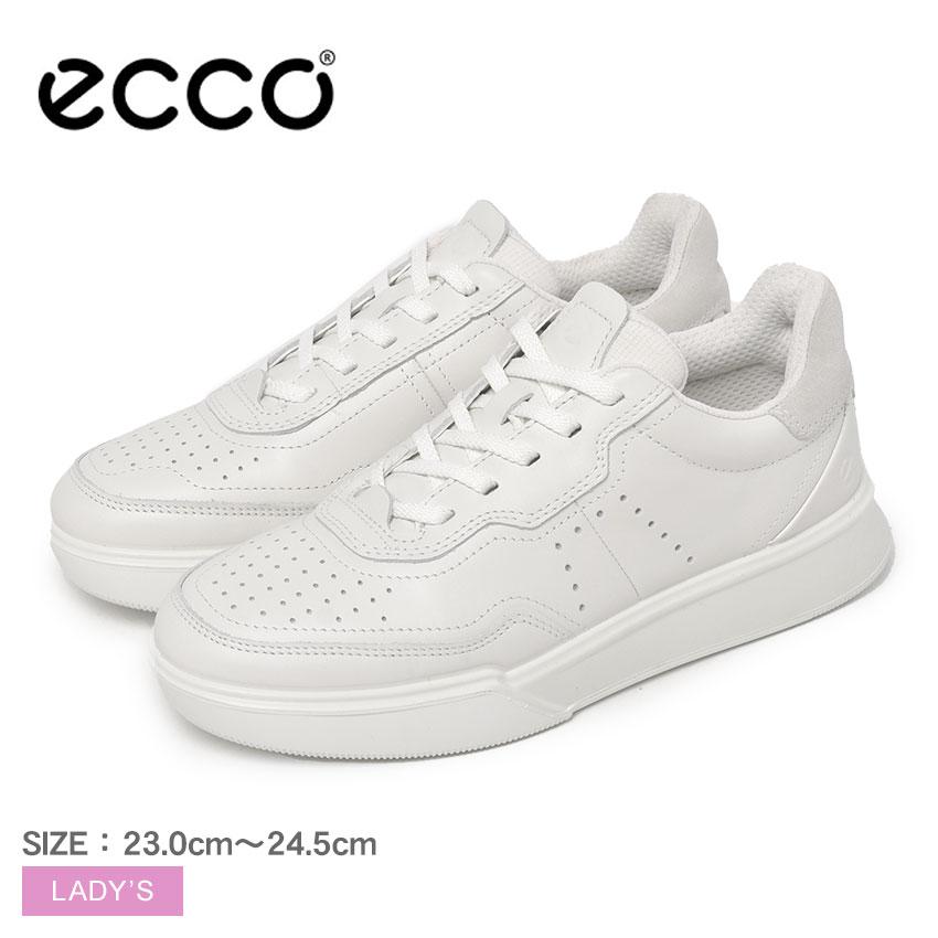 ECCO ホワイト スニーカー ecco（エコー） スニーカー レディース STREET COURT ECCO 272813