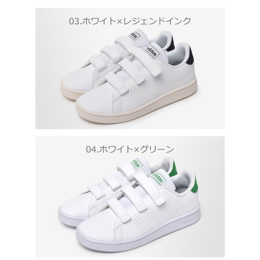 アディダス スニーカー キッズ ジュニア 子供 アドバンコート CF C ADIDAS LKK20 LKK22 男の子 女の子｜z-craft｜09