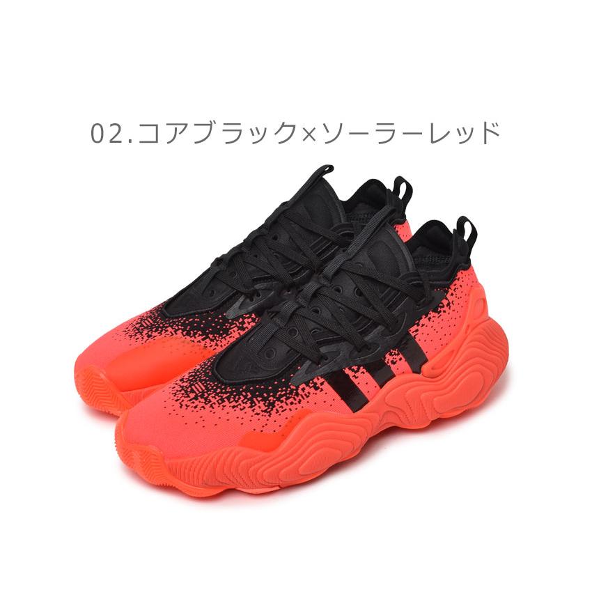 アディダス バスケットシューズ メンズ トレイ ヤング 3 ADIDAS LYZ69 ホワイト 白 グレー 靴 シューズ ローカット NBA バスケ 父の日｜z-craft｜05