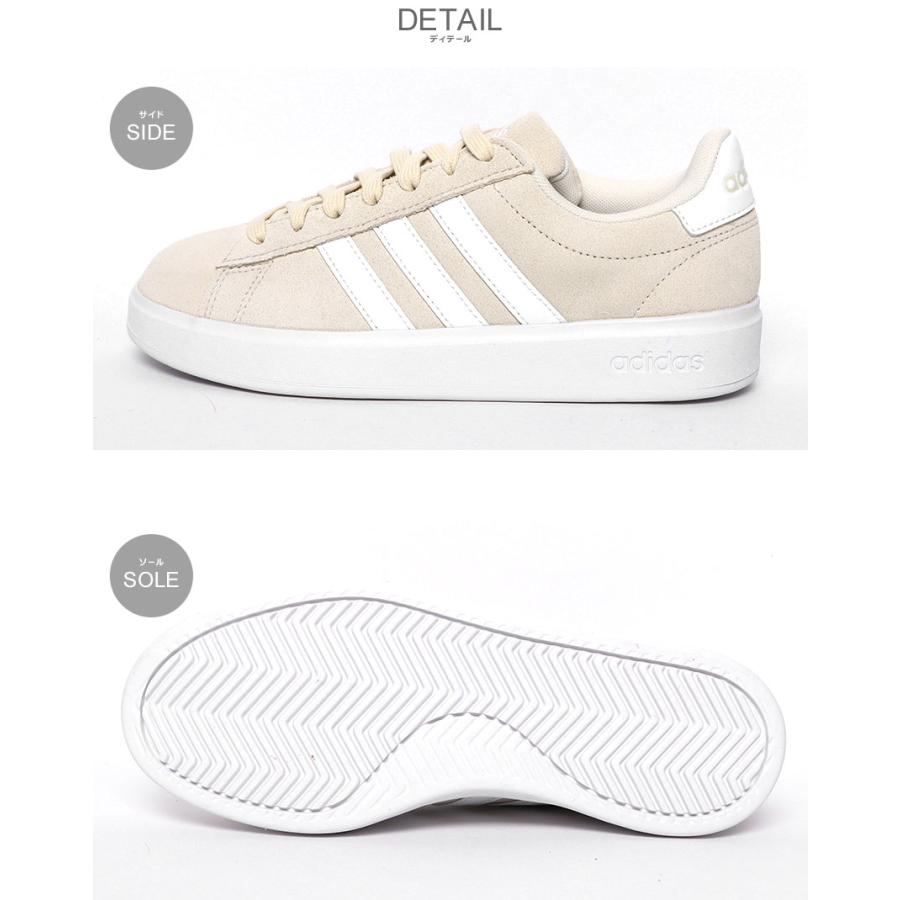 adidas（アディダス） スニーカー レディース グランドコート 2.0