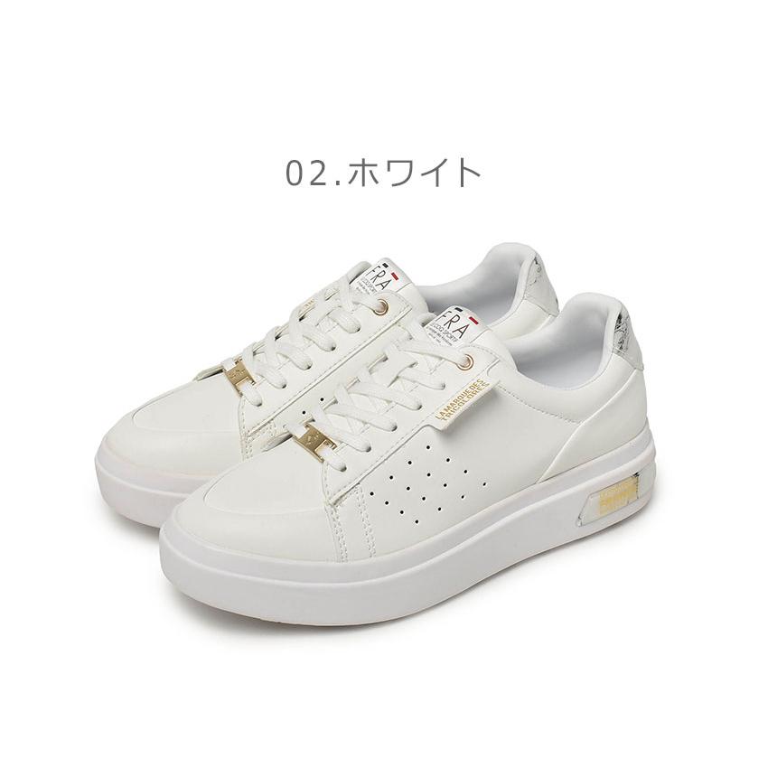 ルコック スニーカー レディース LA セーヴル PF LE COQ SPORTIF QL3UJC50 ベージュ ホワイト 白 ブラック 黒 靴 シューズ 通勤｜z-craft｜06