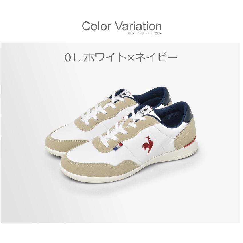 ルコック スポルティフ スニーカー レディース ラ セギュール III ワイド LE COQ SPORTIF QL3VJC07 ブラック 黒 ホワイト 白 紺｜z-craft｜06