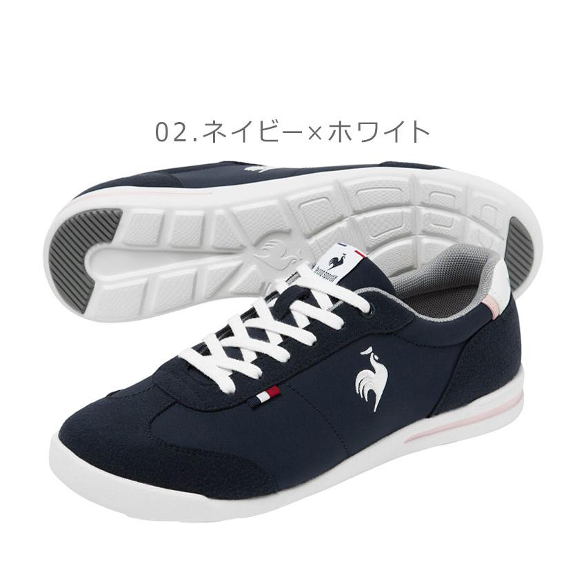 ルコックスポルティフ スニーカー レディース LCS フルール LE COQ SPORTIF LU6SSN13LZ グレー ネイビー 紺 春 夏 秋 冬 靴 軽量 | le coq sportif | 02