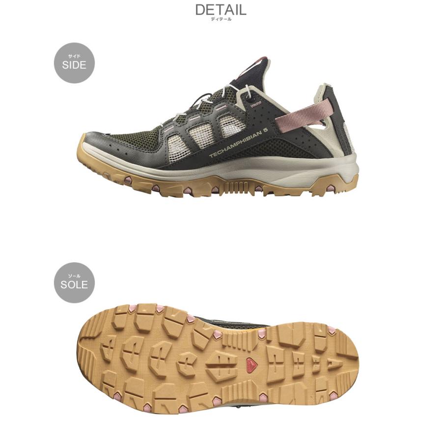 SALOMON（サロモン） ウォーターシューズ レディース TECHAMPHIBIAN 5 