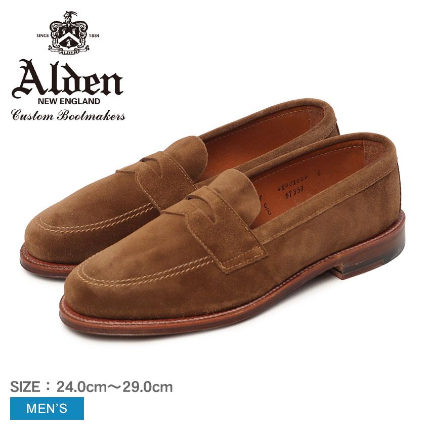 ALDEN（オールデン） ローファー メンズ UNLINED PENNY LOAFER ALDEN