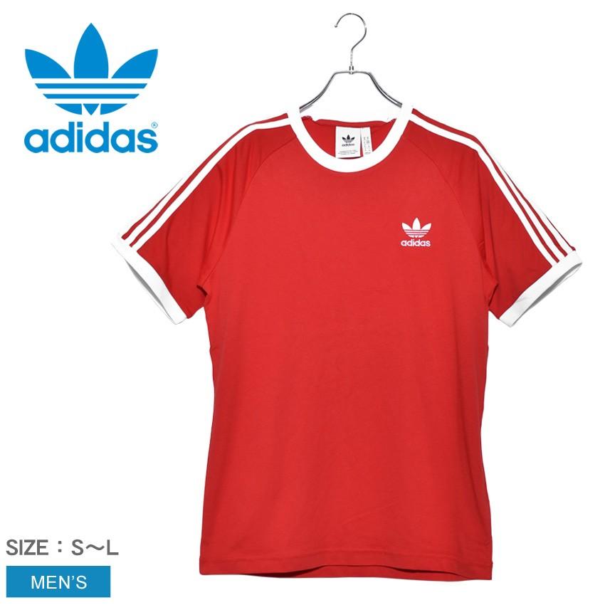 メール便可 アディダス オリジナルス Adidas Originals Tシャツ メンズ 半袖 3 Stripes Tee Fm3770 3ストライプス 赤 レッド 0312 スニーカー ブーツならz Craft 通販 Yahoo ショッピング
