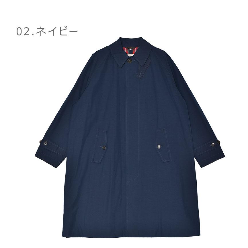 バラクータ コート メンズ G12 BARACUTA CLOTH BARACUTA BRCPS0885 ネイビー 紺 ウェア コート ステンカラー 羽織 上着 ポケットの画像
