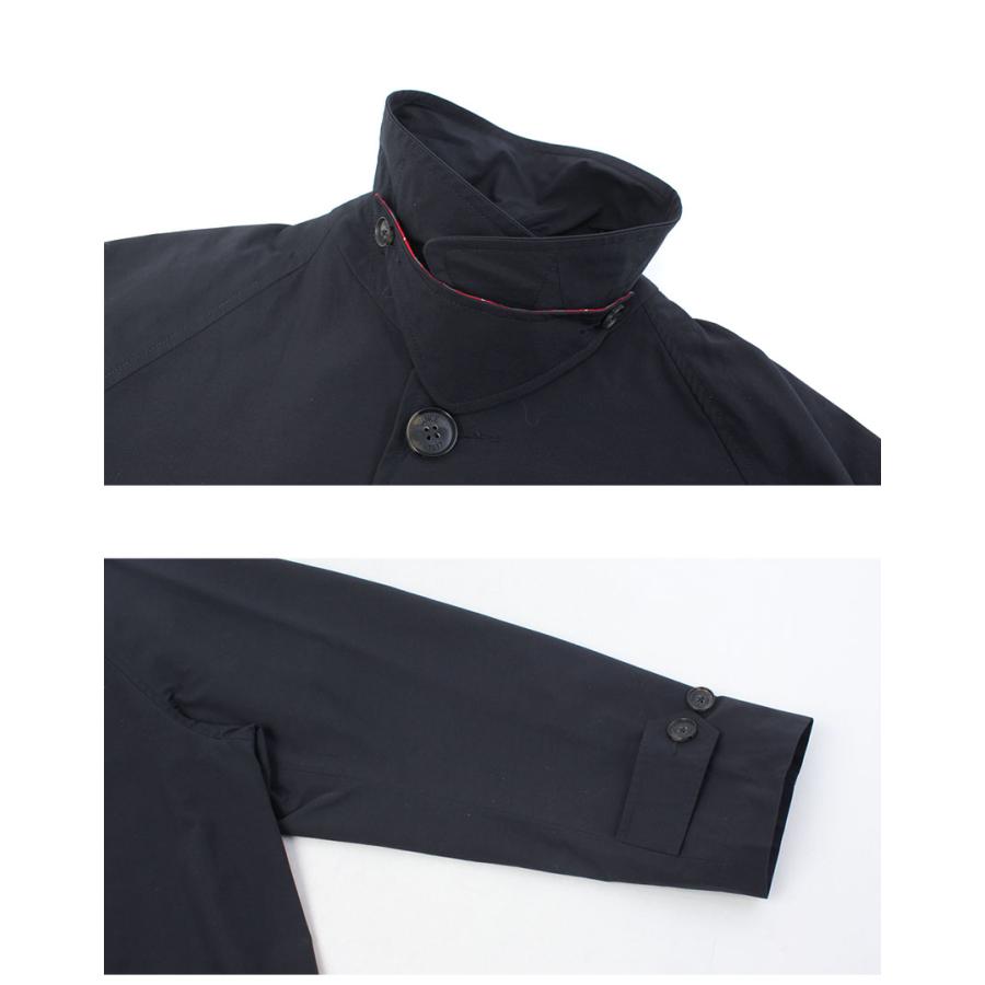 バラクータ コート メンズ G12 BARACUTA CLOTH BARACUTA BRCPS0885 ネイビー 紺 ウェア コート ステンカラー 羽織 上着 ポケットの画像