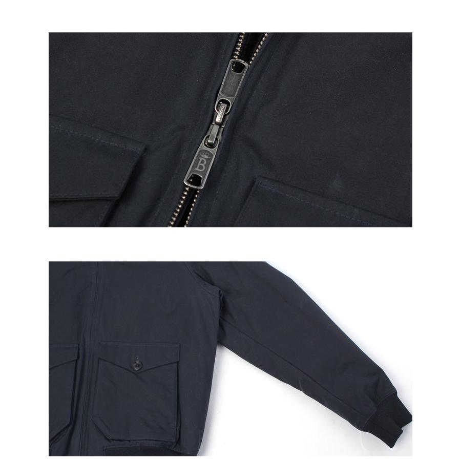 バラクータ ワックスジャケット メンズ WAXED G9 POCKET BARACUTA BRCPS0992 ネイビー 紺 グリーン 緑 アウター ジャケット 上着の画像