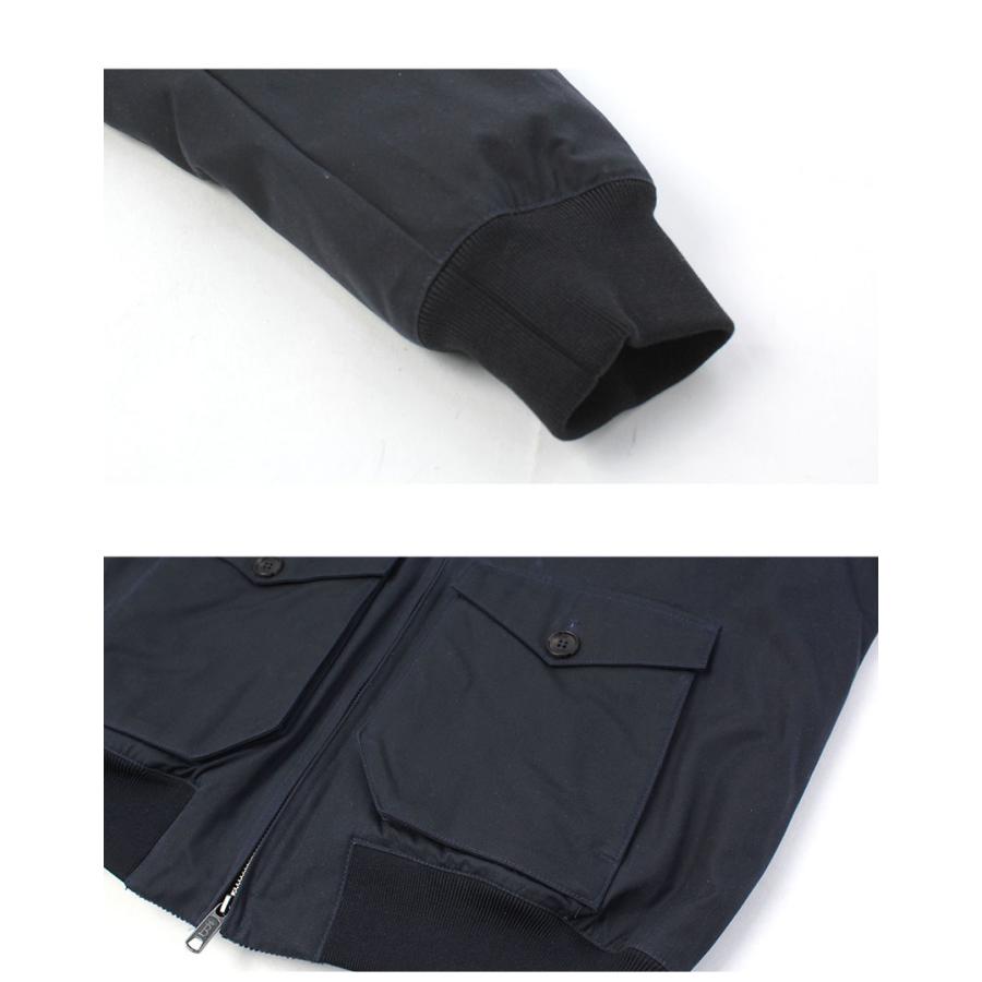 バラクータ ワックスジャケット メンズ WAXED G9 POCKET BARACUTA BRCPS0992 ネイビー 紺 グリーン 緑 アウター ジャケット 上着の画像