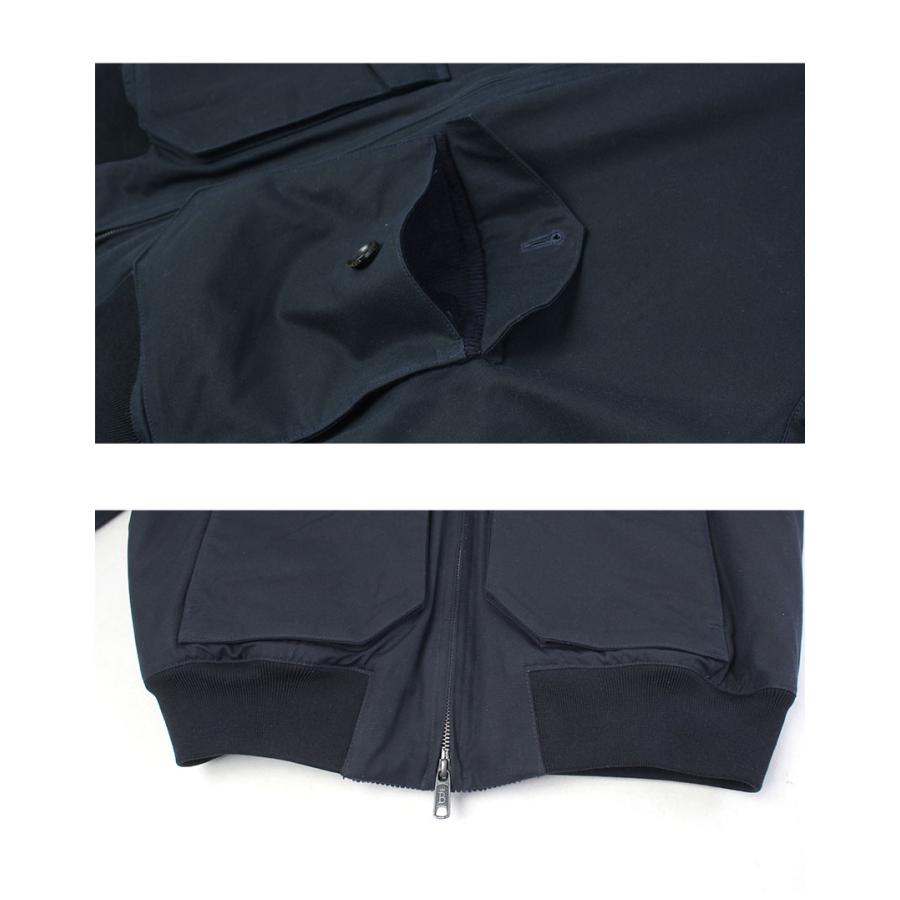 バラクータ ワックスジャケット メンズ WAXED G9 POCKET BARACUTA BRCPS0992 ネイビー 紺 グリーン 緑 アウター ジャケット 上着の画像