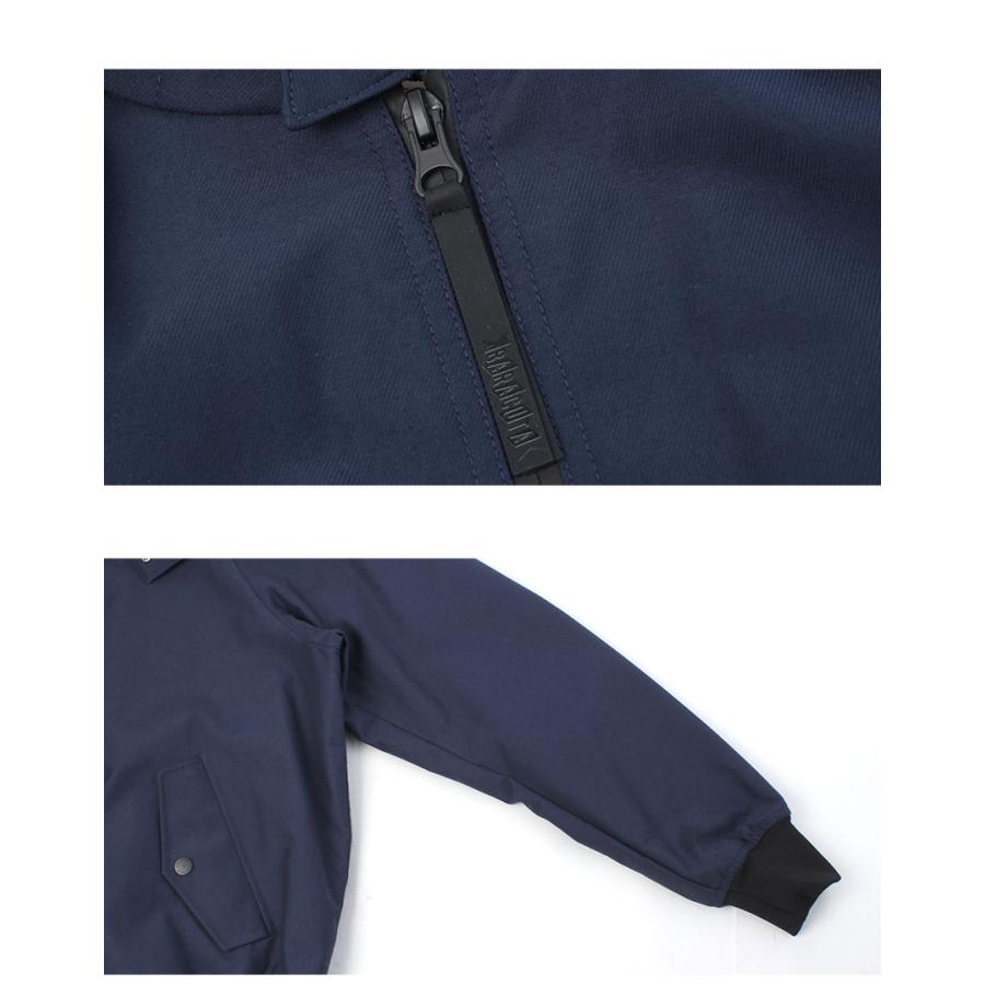 バラクータ ブルゾン メンズ FRASER 3L G9 HOOD BARACUTA BRCPS1061 ネイビー 紺 ベージュ アウター ジャケット 上着 防寒 長袖の画像