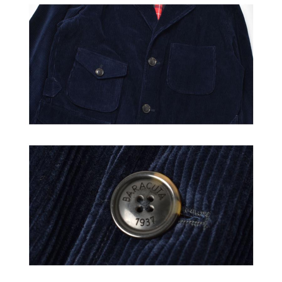 バラクータ アウター メンズ CORD BLAZER BARACUTA BRBLZ0019 コート 羽織 上着 イギリス 英国の画像