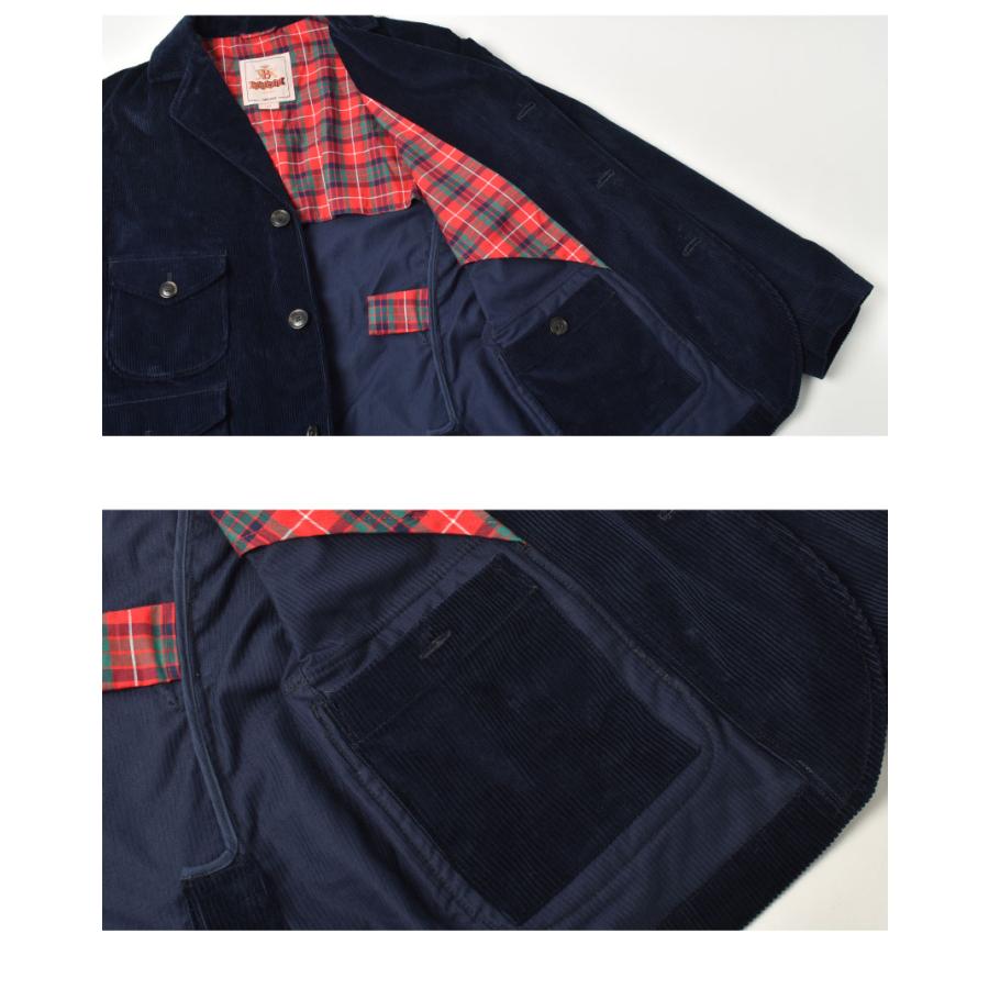 バラクータ アウター メンズ CORD BLAZER BARACUTA BRBLZ0019 コート 羽織 上着 イギリス 英国の画像