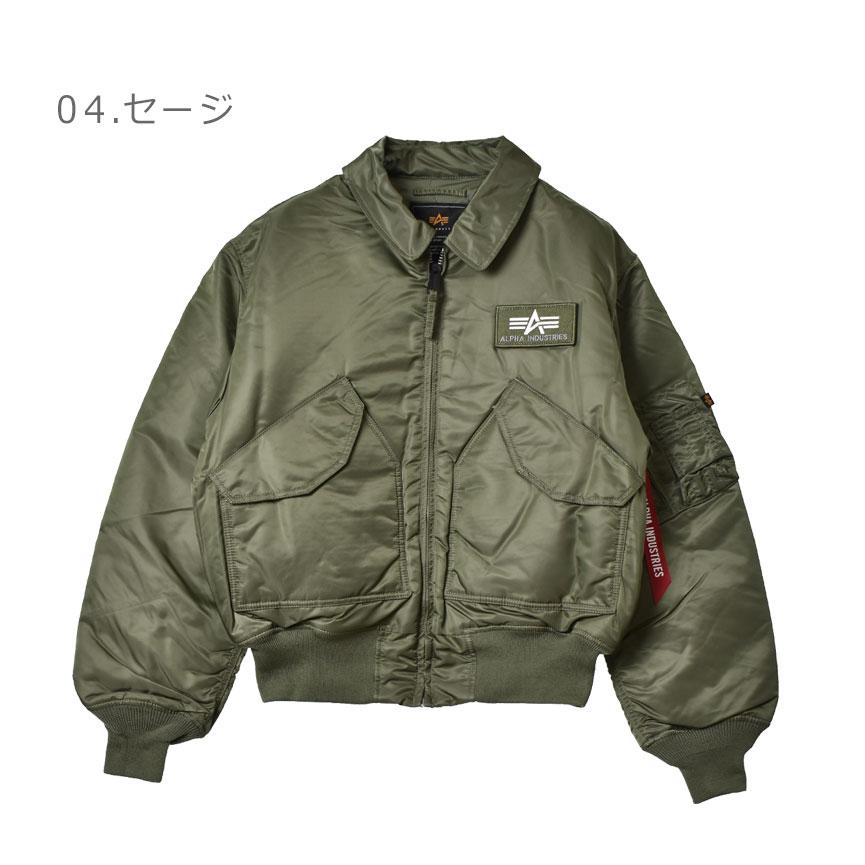 送料無料 アルファ インダストリーズ アウター メンズ CWU 45/P フライトジャケット ALPHA INDUSTRIES MJC22000C1 黒 グレー 青｜z-craft｜09