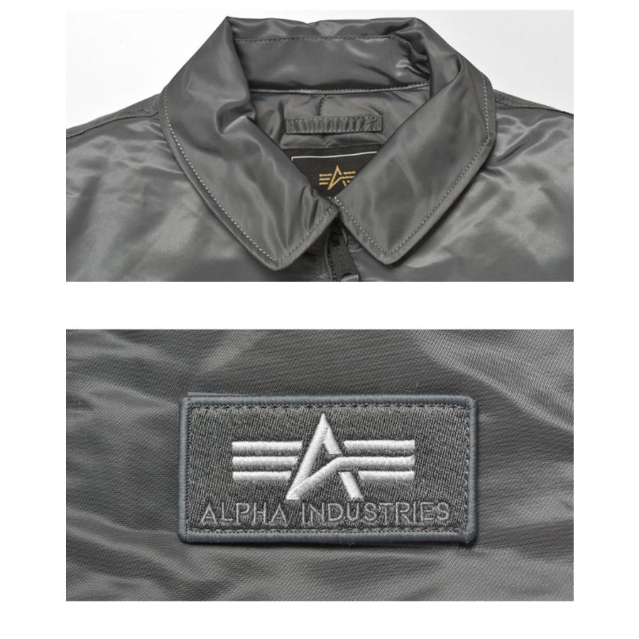 送料無料 アルファ インダストリーズ アウター メンズ CWU 45/P フライトジャケット ALPHA INDUSTRIES MJC22000C1 黒 グレー 青｜z-craft｜11