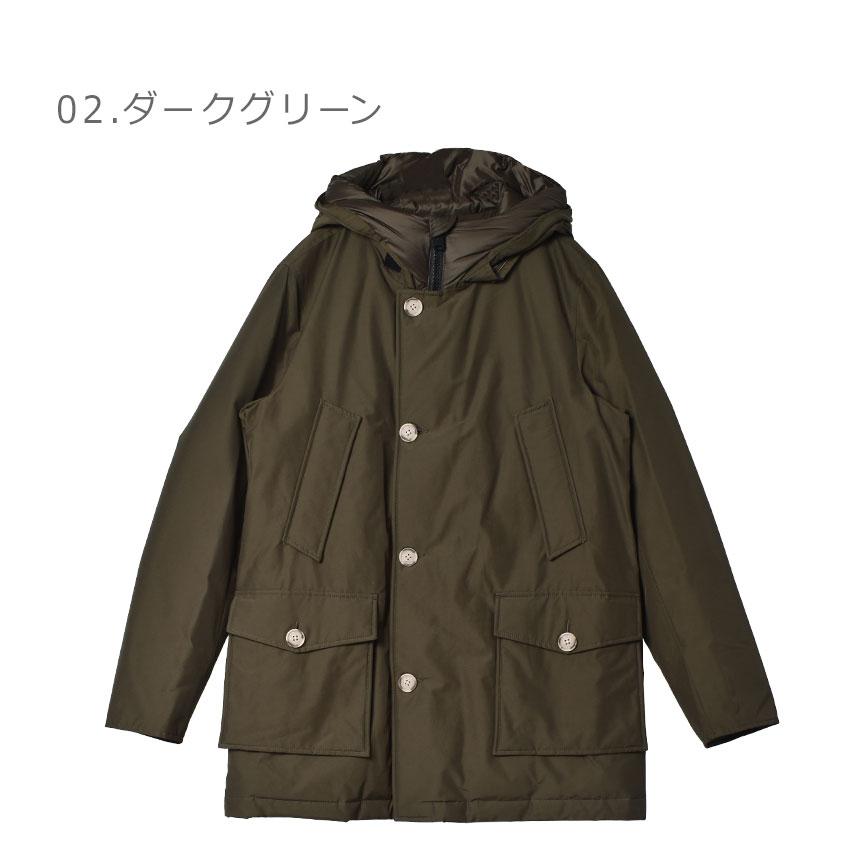 ウールリッチ ダウンジャケット メンズ アークティックパーカー WOOLRICH WOOU0483 ブラック 黒 グリーン 緑 アウター 上着 防風 在庫処分｜z-craft｜05