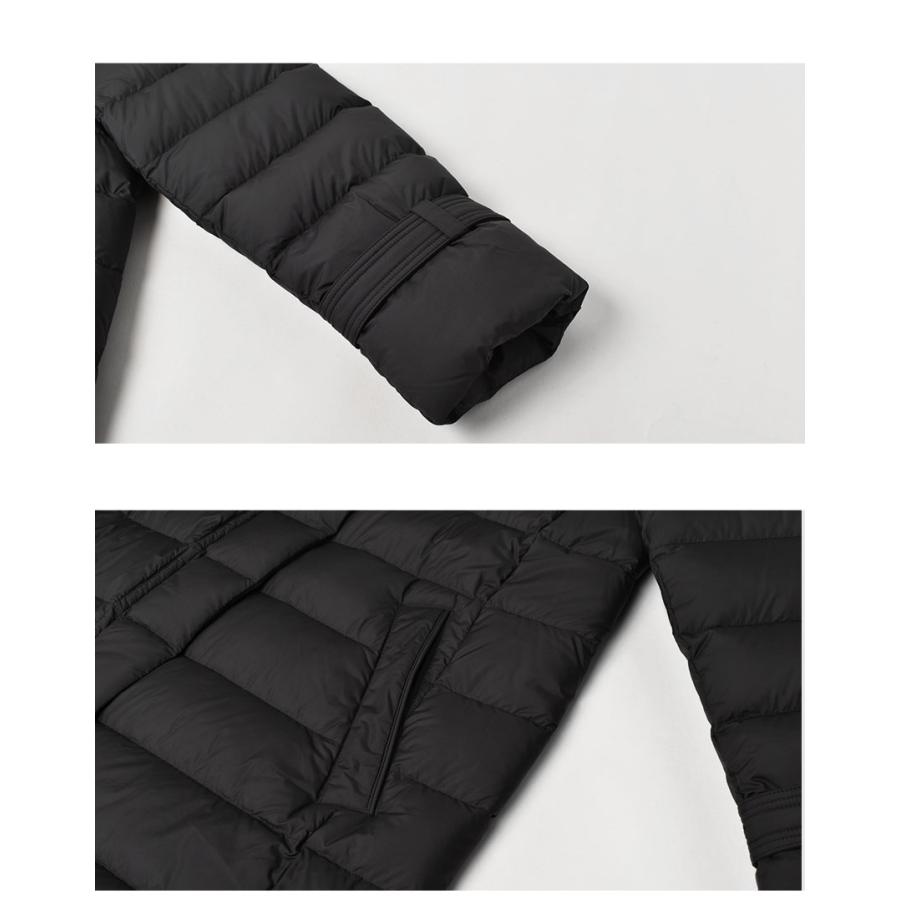 ウールリッチ ダウンジャケット レディース ELLIS LIGHT DOWN HOODED PARKA WOOLRICH WWOU0909  ブラック 黒 アウター 上着 ダウンの画像