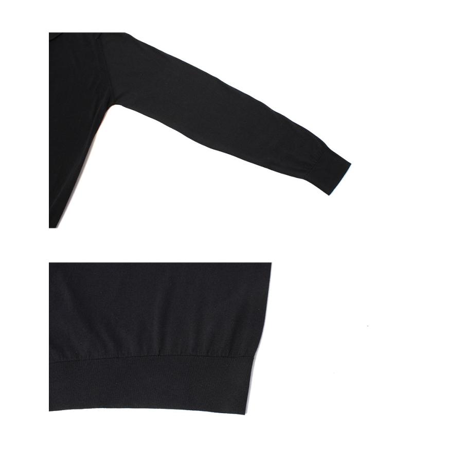 JOHN SMEDLEY（ジョンスメドレー） 長袖ポロシャツ メンズ BRADWELL