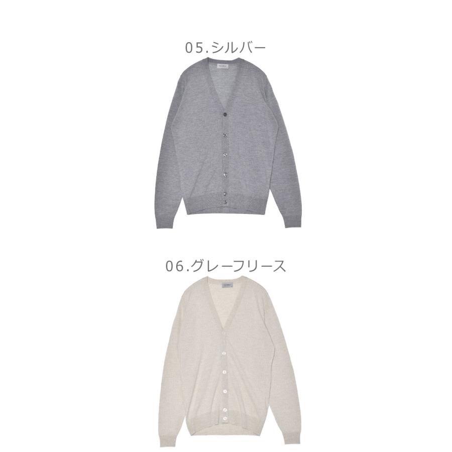 ジョンスメドレー カーディガン メンズ BURLEY JOHN SMEDLEY ブラック 黒 ネイビー 紺 ウェア ウエア トップス 長袖 上着 羽織りの画像