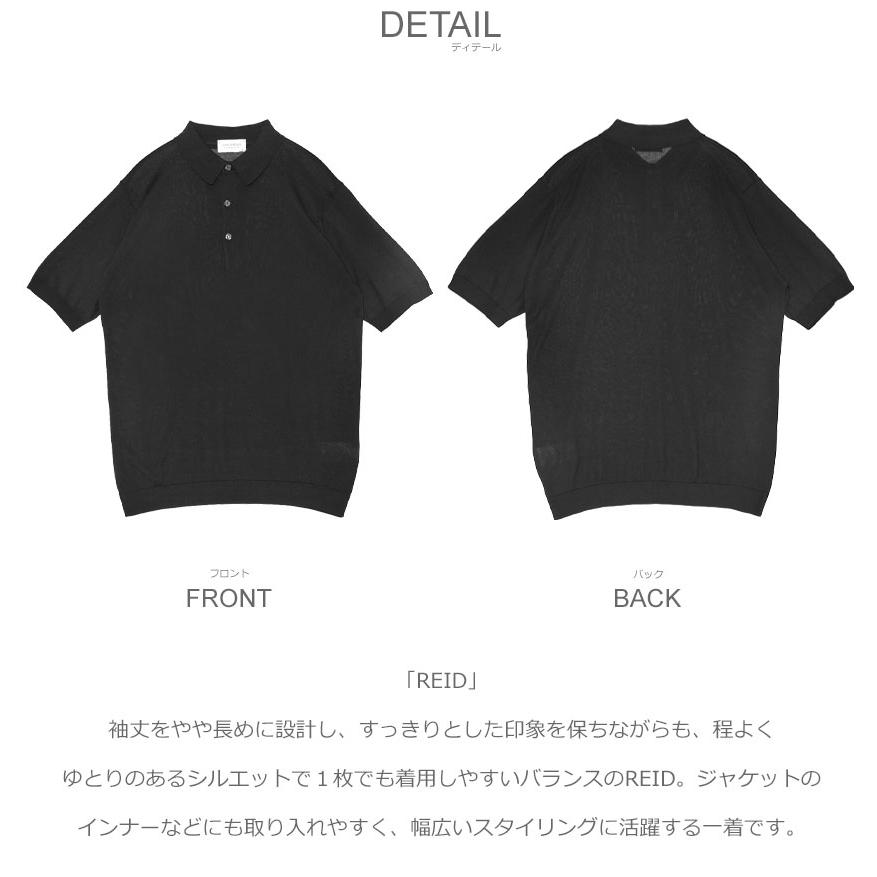 JOHN SMEDLEY（ジョンスメドレー） 半袖ポロシャツ メンズ REID JOHN