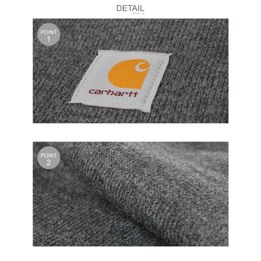 （ゆうパケット可） カーハート ニット帽 メンズ レディース アクリル ワッチキャップ CARHARTT A18 ブラック 黒 レッド 赤 帽子 ユニセックス 無地｜z-craft｜20