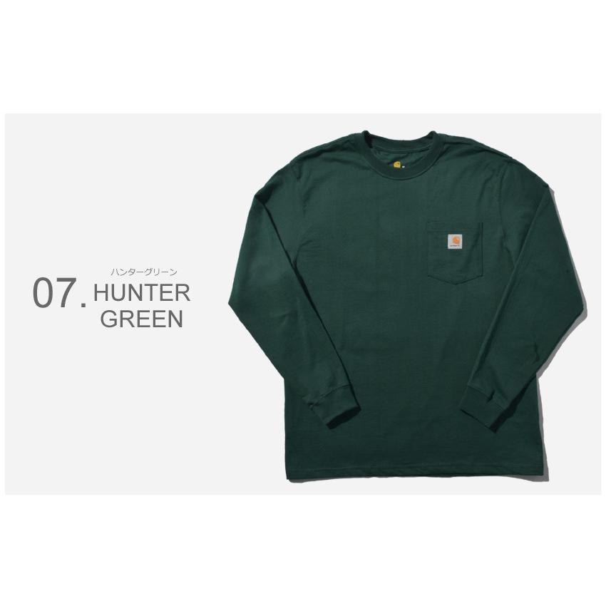 CARHARTT カーハート Tシャツ ワークウェア ポケット ロングスリーブ ロゴTシャツ RN14806  K126 | Carhartt | 05
