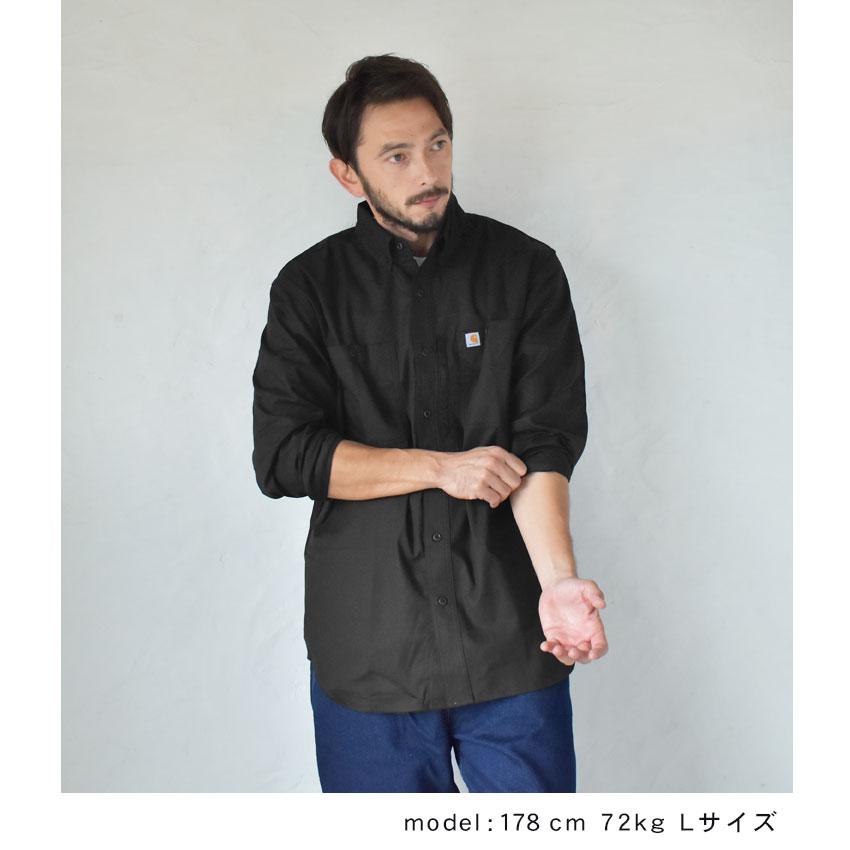 Carhartt（カーハート） 長袖シャツ メンズ RUGGED WORKWEAR L/S SHIRT