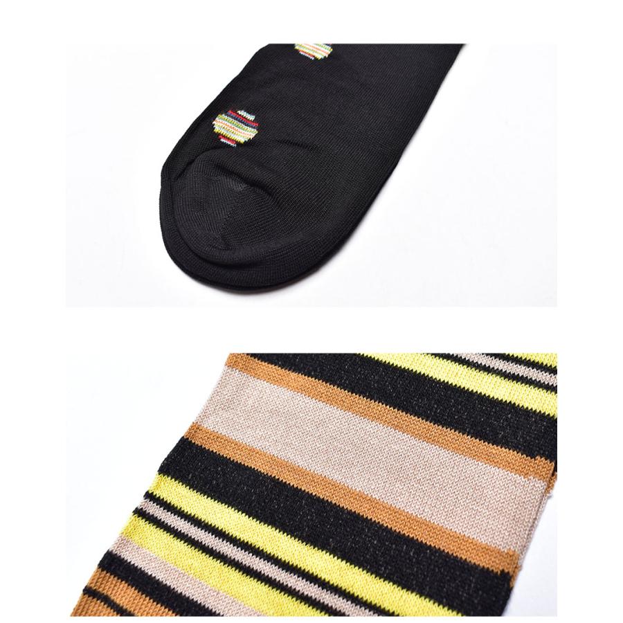 送料無料 ポール スミス 靴下 メンズ SOCK PACK 3 PAUL SMITH M1A-SOCK-K3BLKS ブラック 黒 グレー ウエア ソックス ブランド カジュアル 父の日｜z-craft｜03