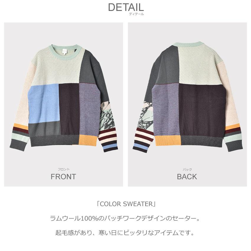 Paul Smith SALE Pt10 ポール スミス 長袖ニット メンズ COLOR Paul Smith SALE Pt10 ポール スミス 長袖ニット メンズ COLOR