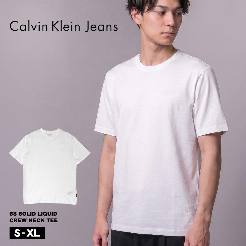  JEANS 半袖Tシャツ ホワイト Calvin Klein（カルバン・クライン） カルバンクラインジーンズ 半袖T