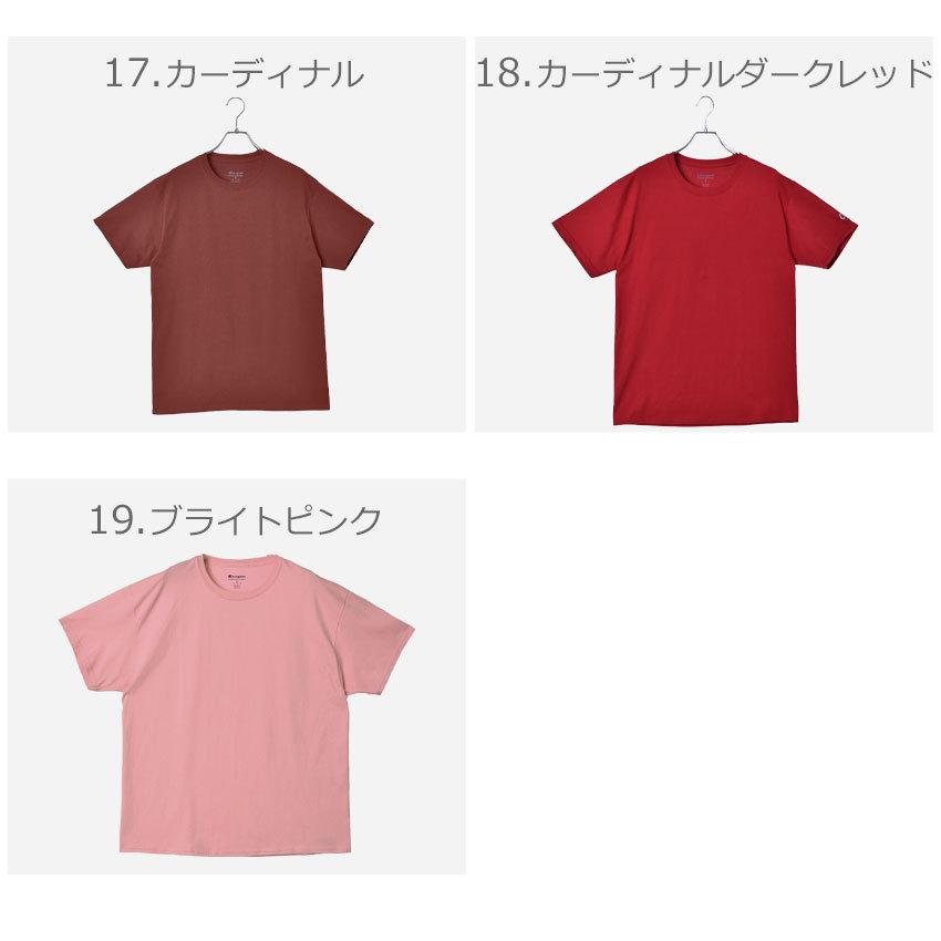 （ゆうパケット送料無料） チャンピオン メンズ レディース ADULT 6oz SHORT SLEEVE TEE CHAMPION T425 黒 白 レッド｜z-craft｜30