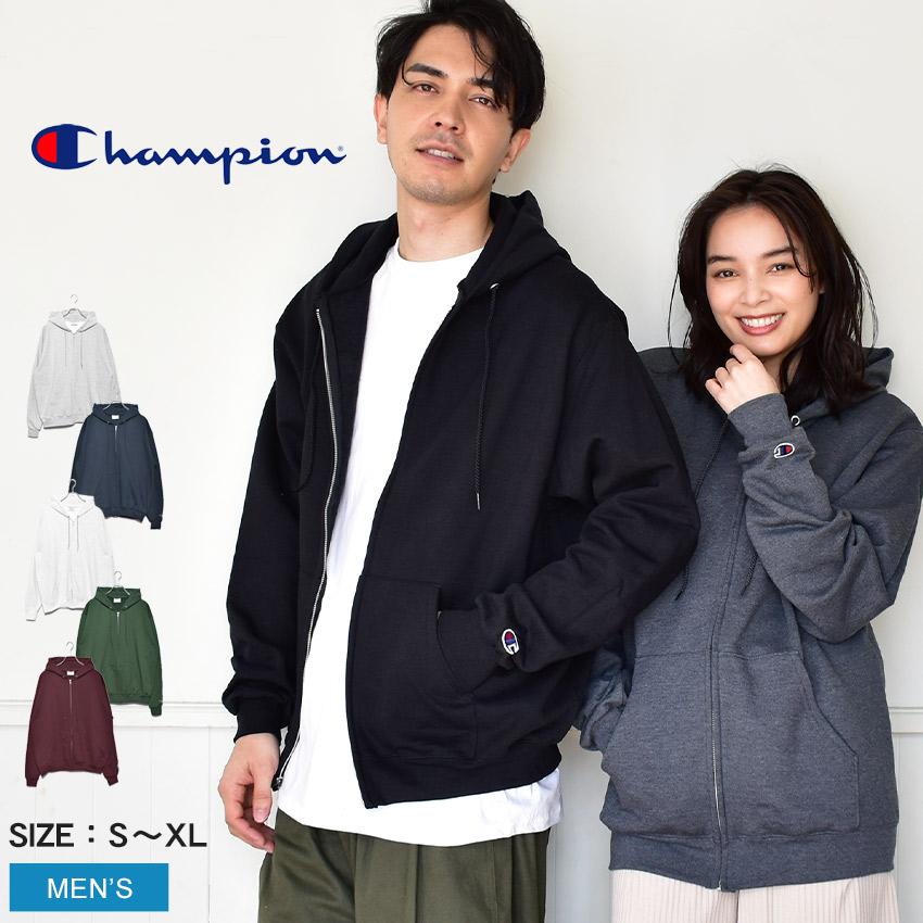 CHAMPION チャンピオン パーカー メンズ 長袖 9oz.DBL ドライ