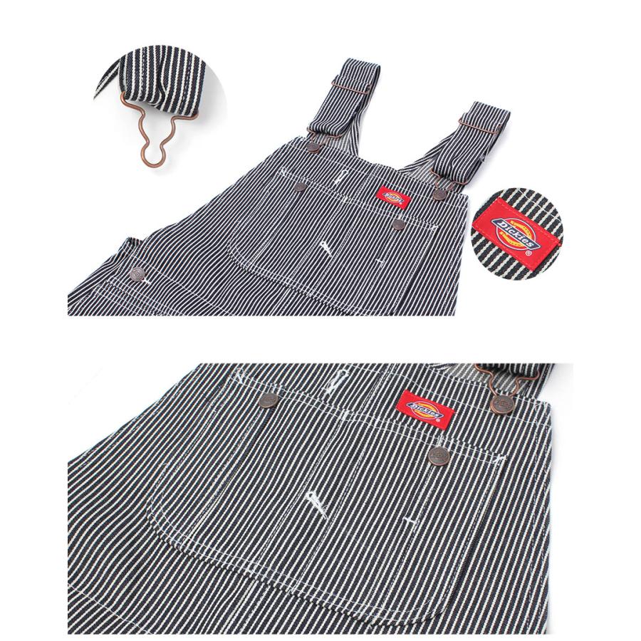 Dickies（ディッキーズ） サロペット メンズ ヒッコリーストライプ