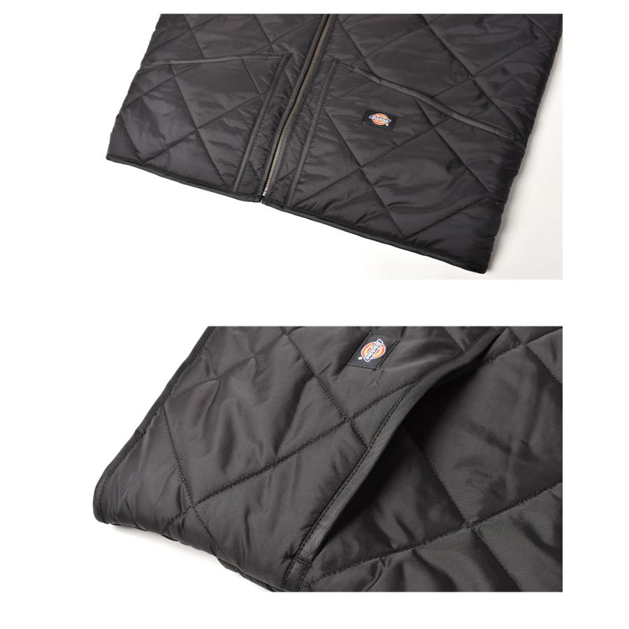 Dickies（ディッキーズ） ベスト メンズ ダイアモンド キルティング
