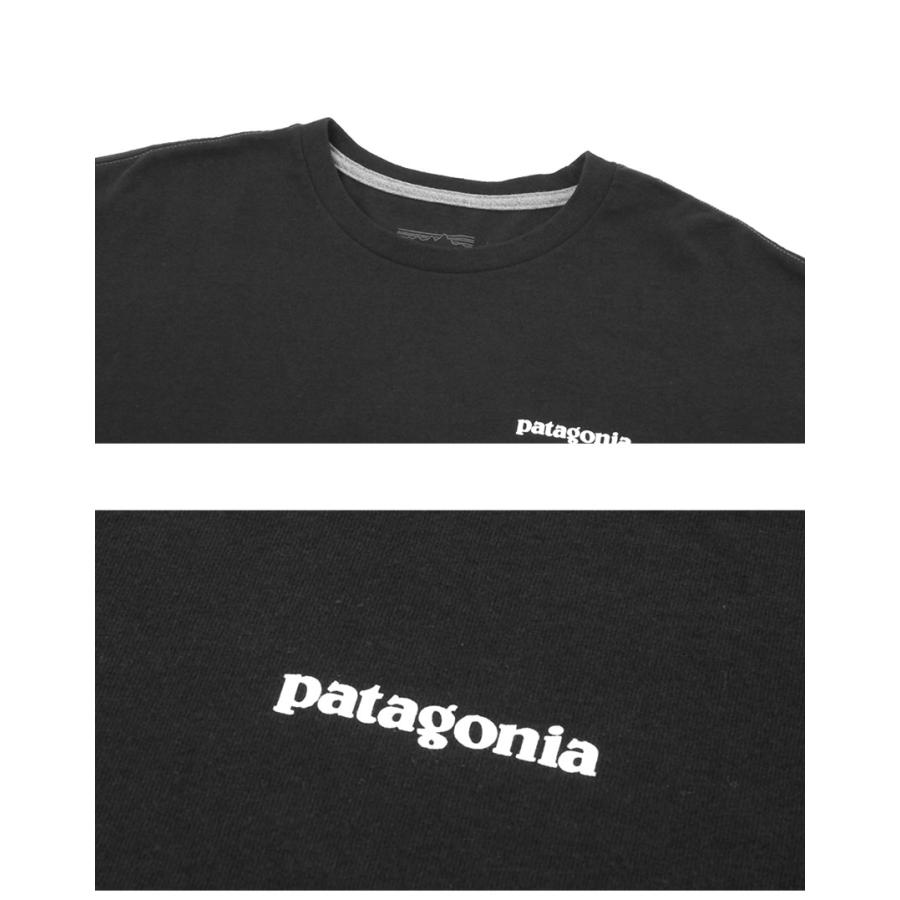 パタゴニア 長袖Tシャツ メンズ ロングスリーブ・P-6ロゴ・レスポンシビリティー PATAGONIA 38518 ブラック 黒 ホワイト 白 長袖 爆買 | patagonia | 10