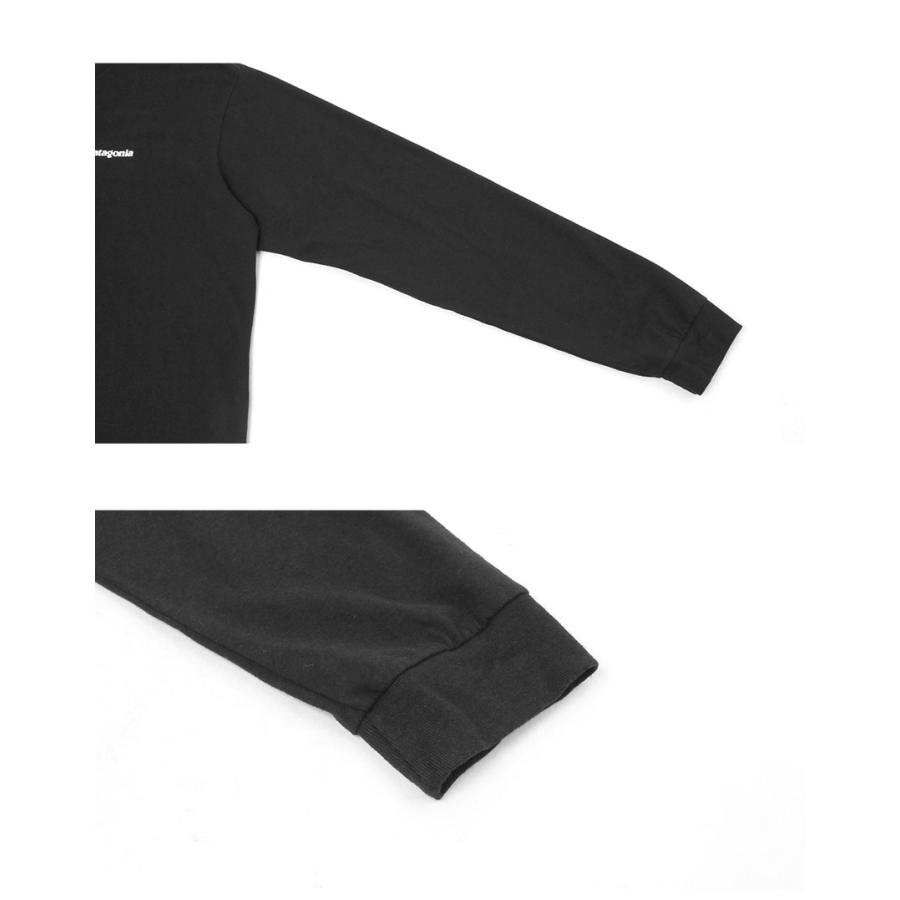 パタゴニア 長袖Tシャツ メンズ ロングスリーブ・P-6ロゴ・レスポンシビリティー PATAGONIA 38518 ブラック 黒 ホワイト 白 長袖 爆買 | patagonia | 11