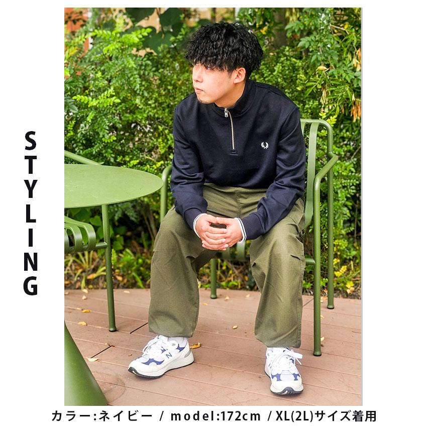 限定フレッドペリー新品未使用 Half Zip Sweatshirt(S 102：BLACK): | FRED PERRY JAPAN | フレッド