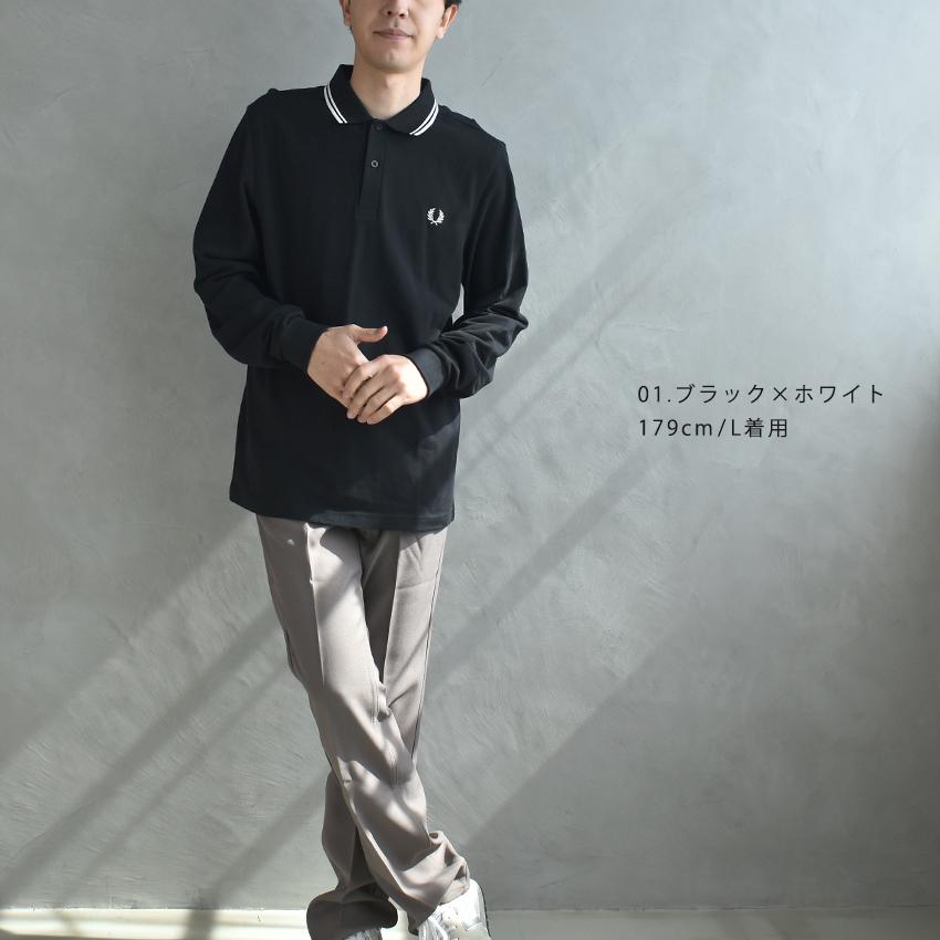 FRED PERRY SALE フレッドペリー 長袖ポロシャツ メンズ The FRED PERRY SALE フレッドペリー 長袖ポロシャツ メンズ The