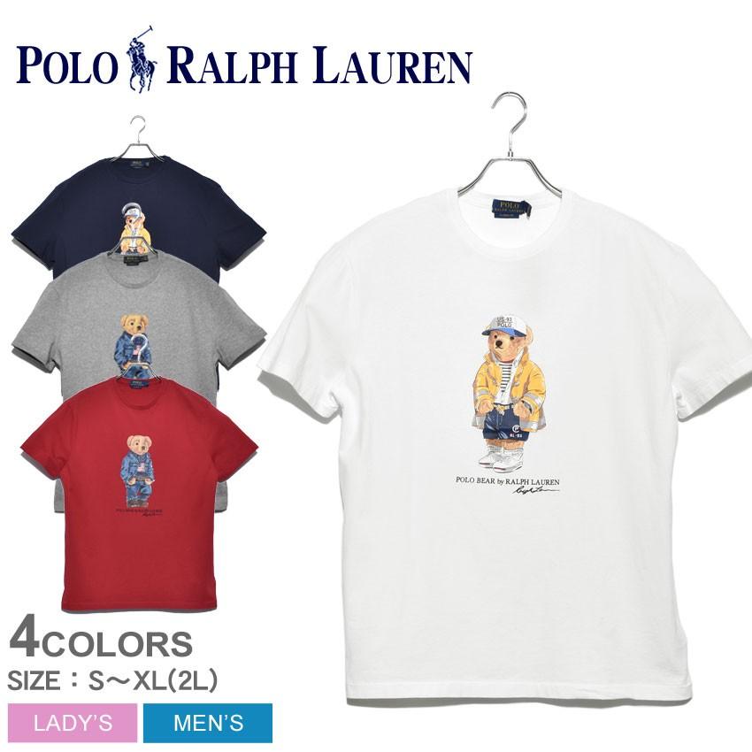 メール便可 ポロ ラルフローレン 半袖tシャツ メンズ レディース ポロベア 半袖tシャツ ホワイト 白 ネイビー 父の日 2123 1211 スニーカー ブーツならz Craft 通販 Yahoo ショッピング