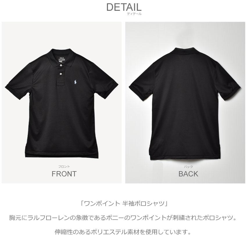 ポロ ラルフローレン ポロシャツ メンズ レディース ワンポイント 半袖ポロシャツ POLO RALPH LAUREN ネイビー 紺 黒｜z-craft｜06