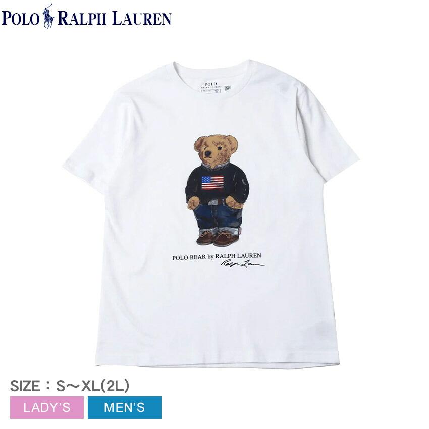 ‼️大人気‼️ ポロベア ラルフローレン ホワイト 半袖 Tシャツ M　NO1400 POLO Ralph Laurenラルフローレン ポロベア 半袖XL Tシャツ｜Yahoo